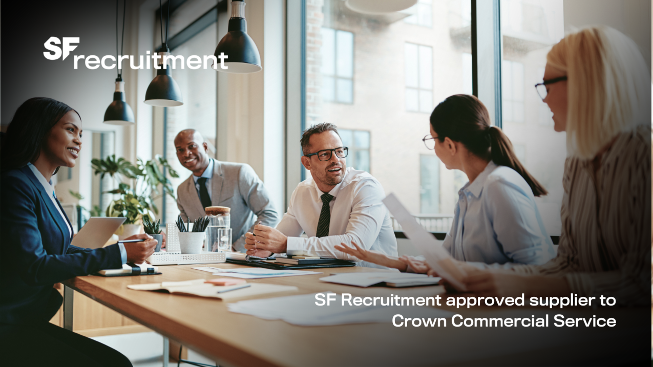 SF Recruitment approved supplier to Crown Commercial Service