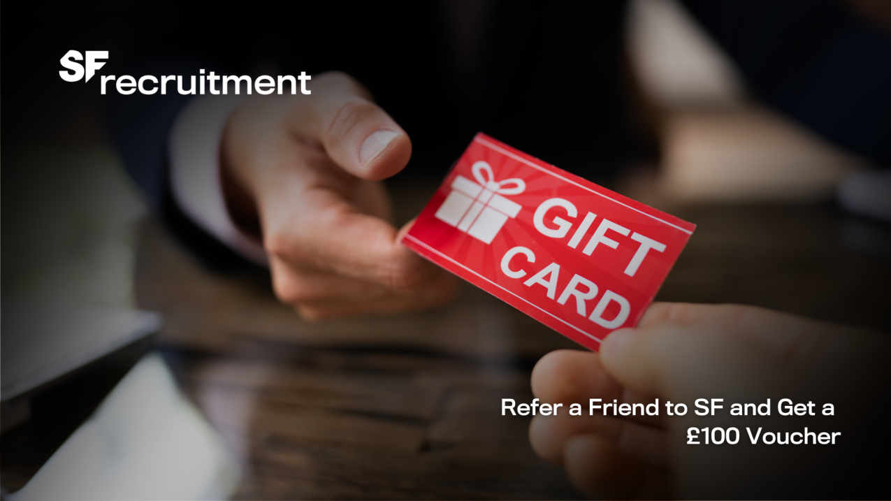 SF Recruitment | Refer a Friend to SF Recruitment and get £100 Amazon…